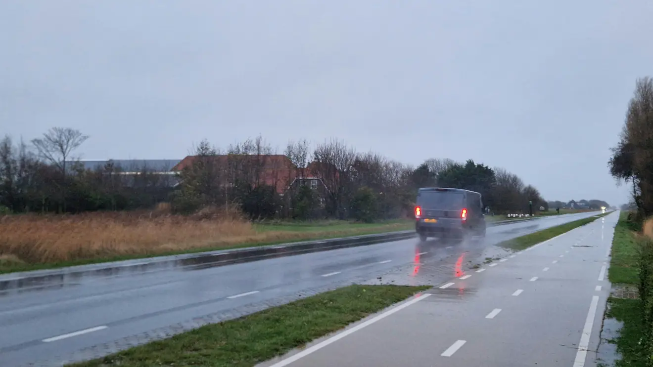 Op Texel regende het al pijpenstelen - Frans Alderse Baas
