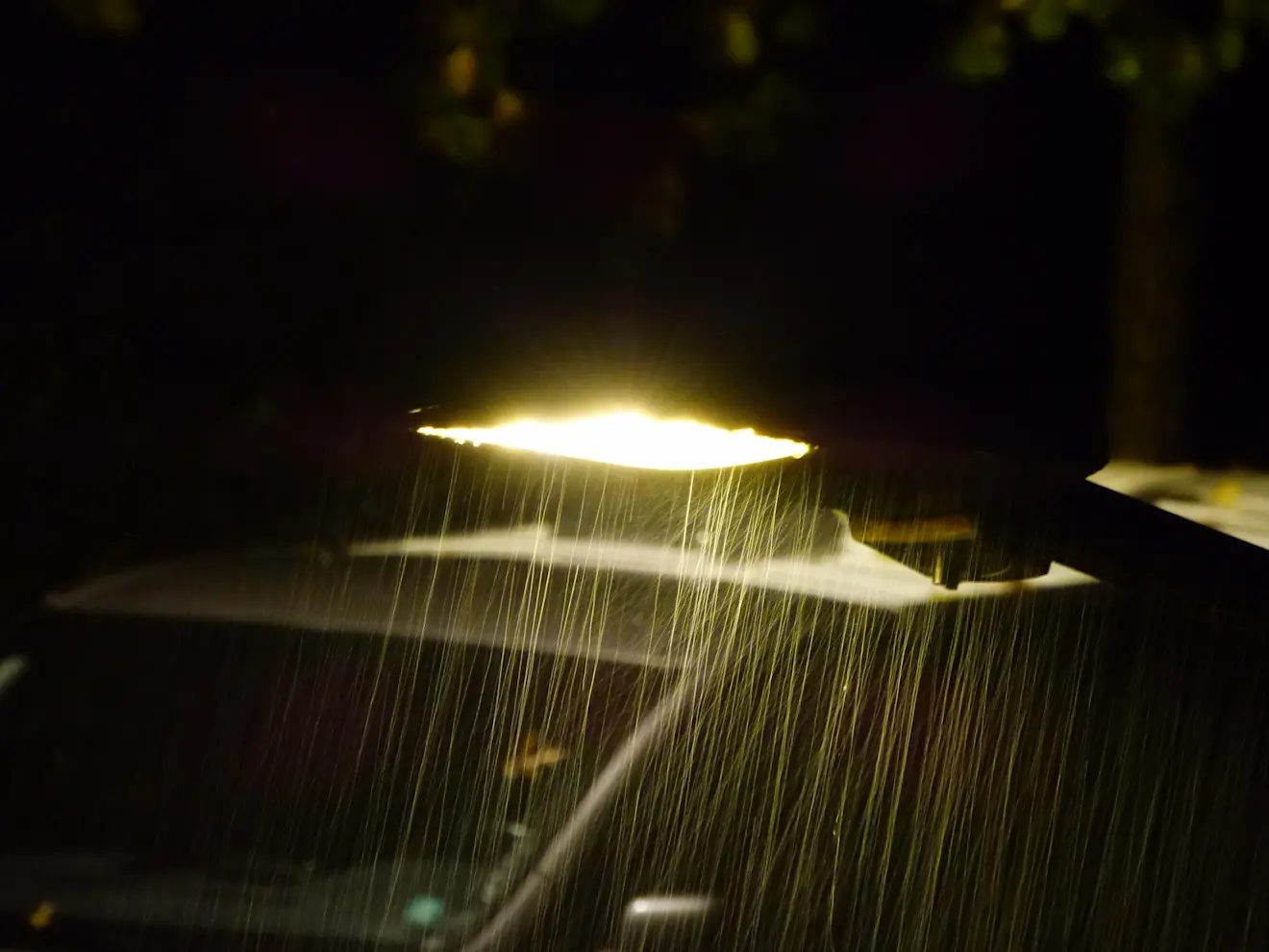 Het regende vanochtend in Hilversum pijpenstelen - Chris Meewis