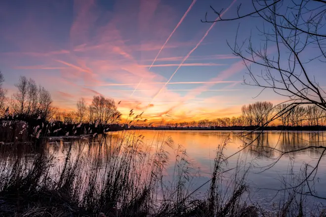 Fraaie zonsopkomst in de buurt van Leerdam - John Oomen