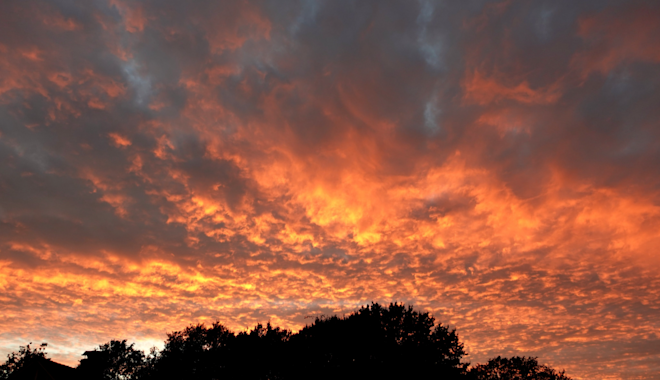 Avondrood in De Lutte - Tonny Morsink