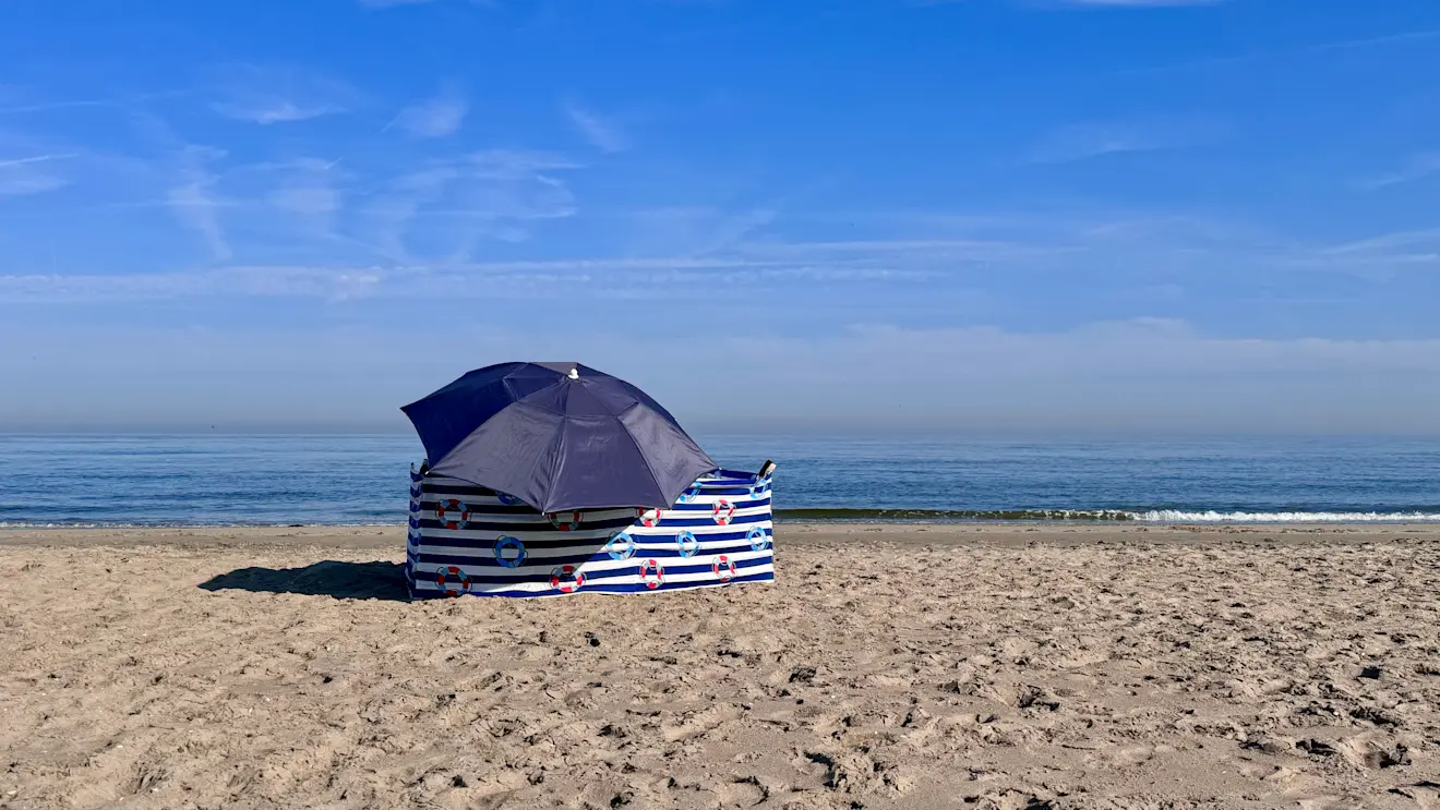 Het was dinsdag een absolute stranddag in Nederland - Jolanda Bakker