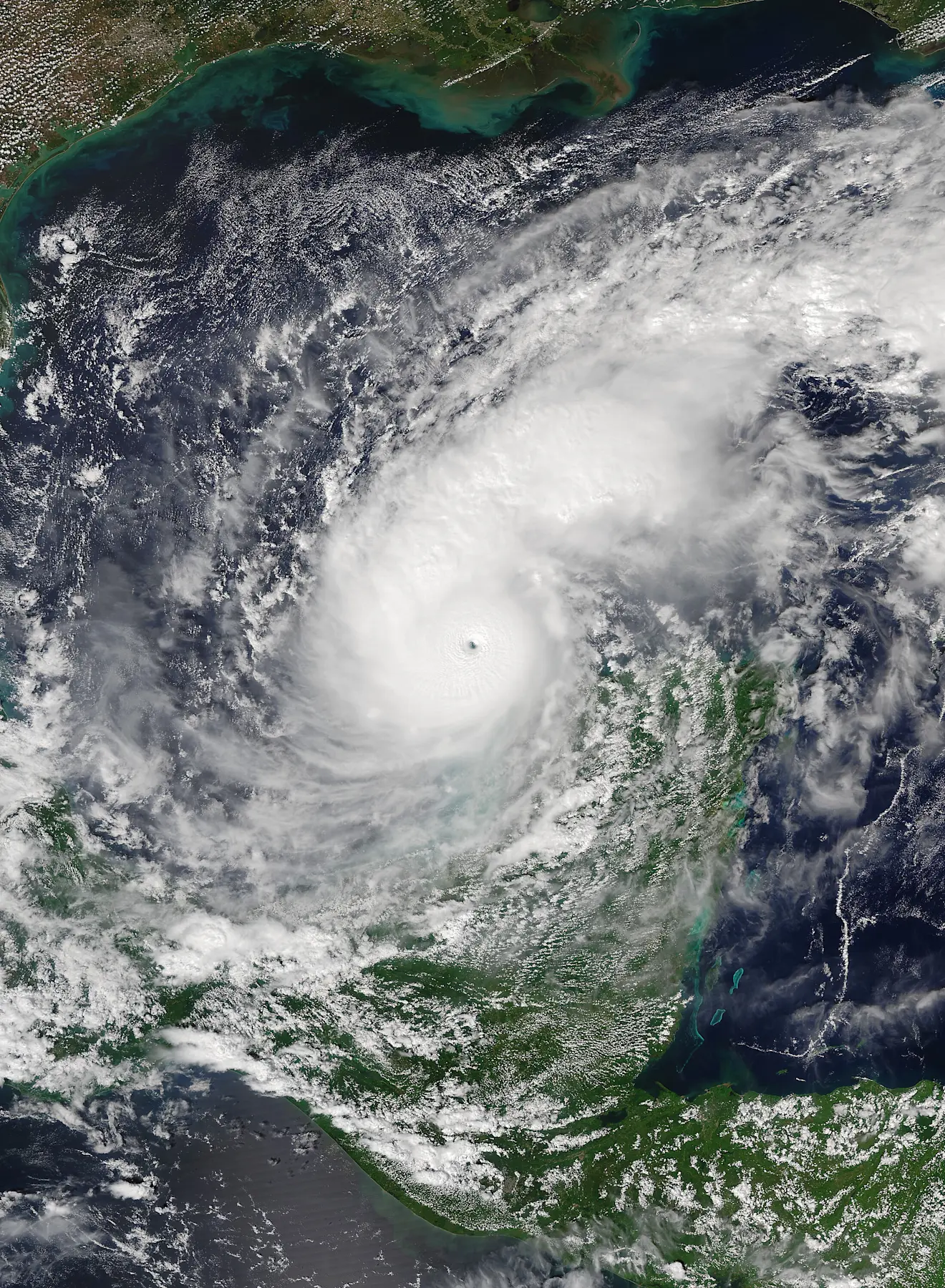 Orkaan Milton, vorig jaar op 7 oktober - NOAA