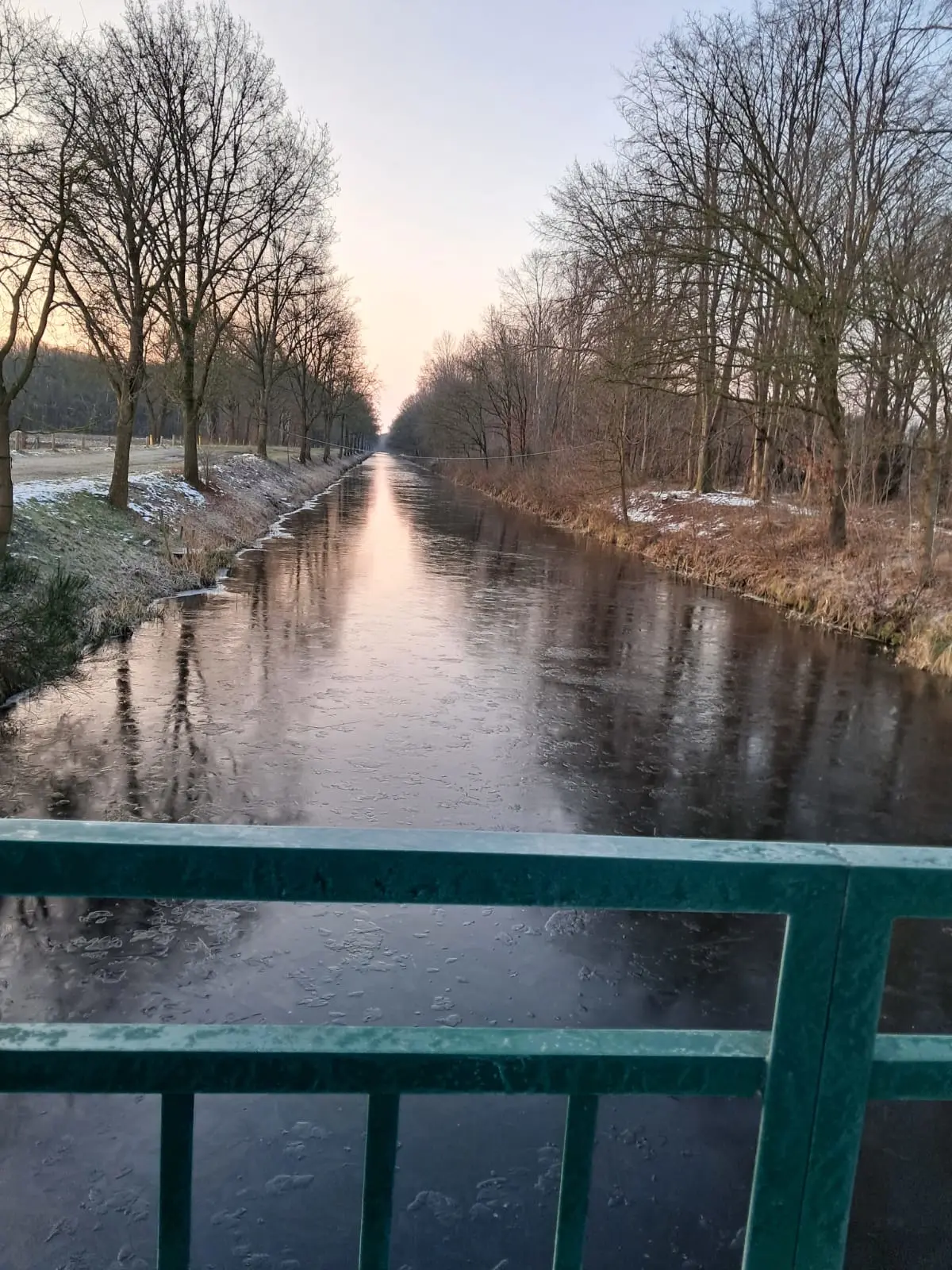 In Drenthe bij Wijster is de sneeuw nu bijna verdwenen - Gerrit Woertink