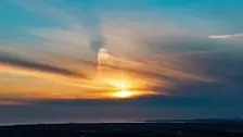 Fraaie lucht om de dag mee te starten - Simone Wiersma