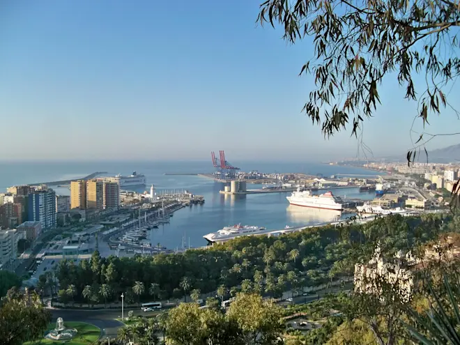 De Middellandse Zee bij Málaga - Daniel Capilla