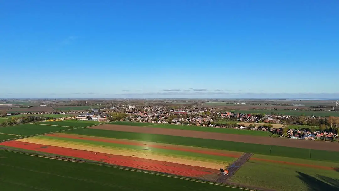 Een fraaie start van de dag in Noordoost-Groningen - Jannes Wiersema