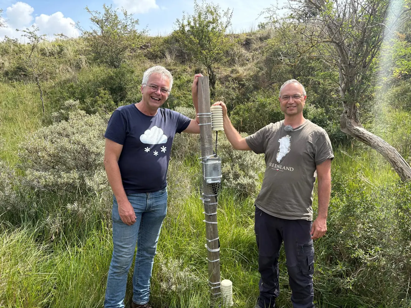Reinout van den Born en Pieter Bliek