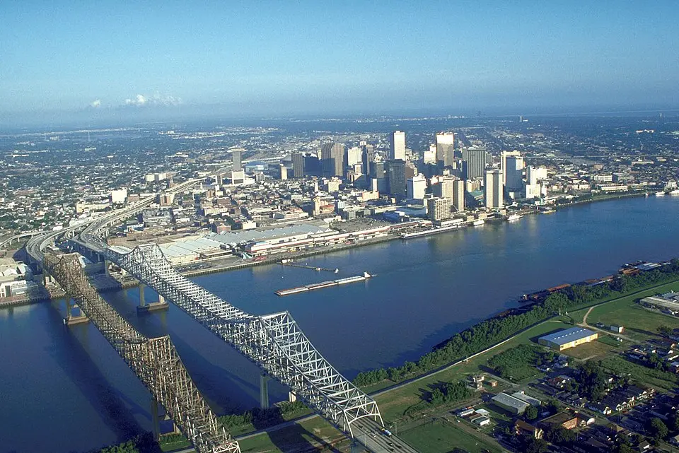 New Orleans, een stad omringd door water - Michael Maples, U.S. Army Corps of Engineers