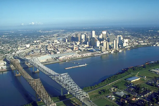 New Orleans, een stad omringd door water - Michael Maples, U.S. Army Corps of Engineers