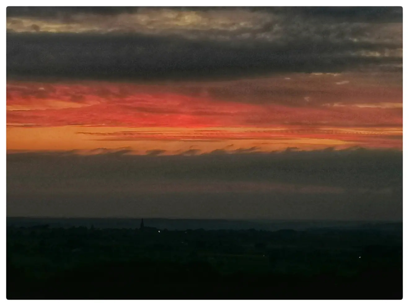 Iets later was de Kelvin-Helmholtz onstabiliteit nog een keer mooi te zien - Carlos Sour