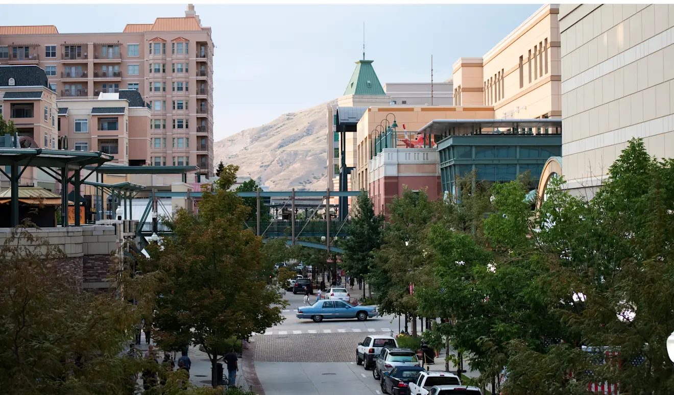 Salt Lake City is één van de steden in de VS waar het de komende tijd erg warm wordt - CGP Grey
