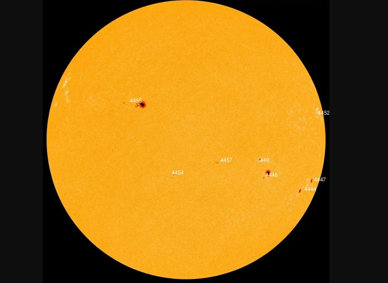 De zon vanochtend - NASA / SDO