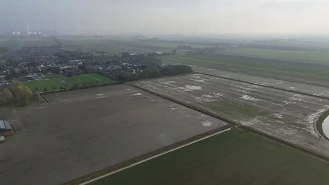 Het natte Groningse land - Jannes Wiersema