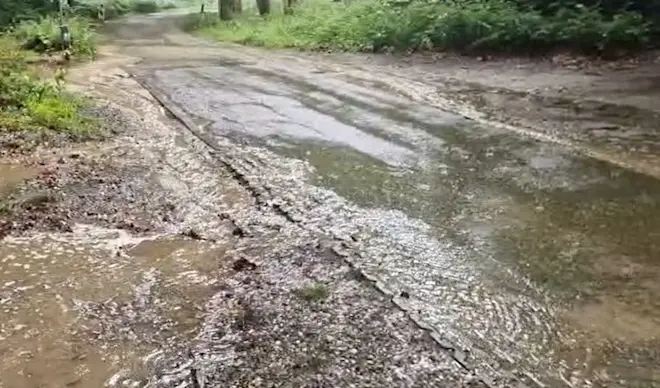 Het water stroomt alle kanten op - Reinout van den Born