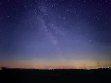 De Melkweg, vanochtend gefotografeerd boven Ketelhaven - Jannine Sanders