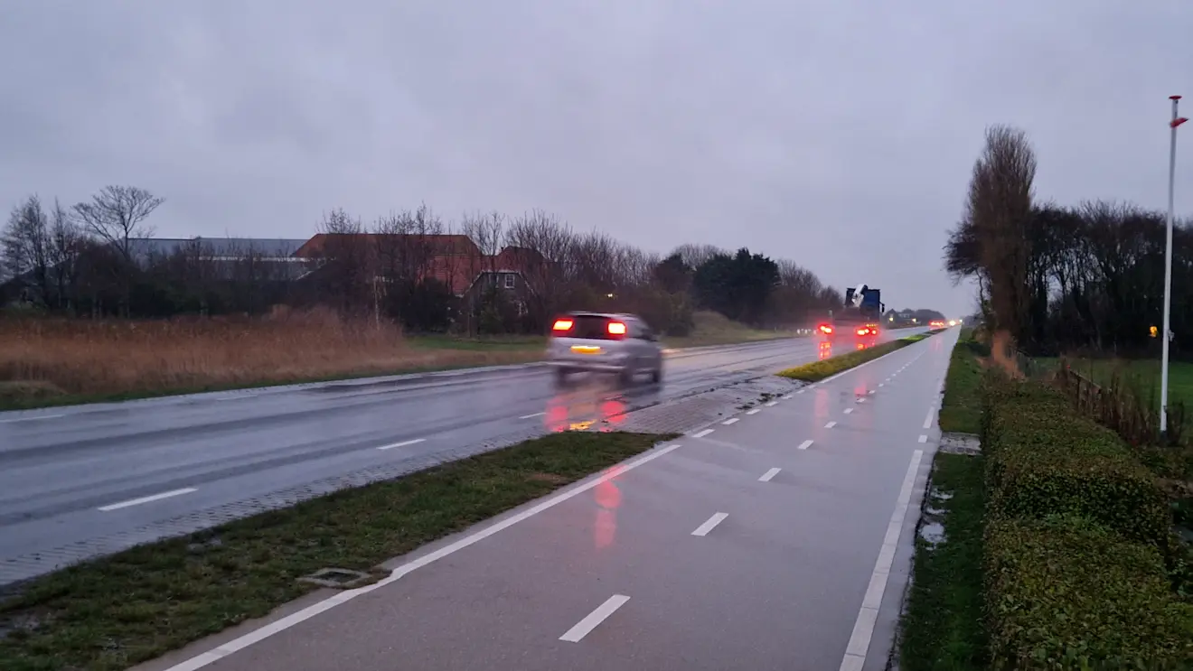 Op Texel regende het vanochtend - Frans Alderse Baas