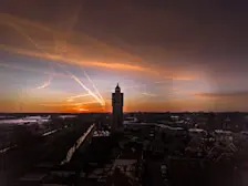 Mooie zonsopkomst boven Leerdam - John Oomen