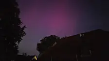 Noorderlicht boven Velp op 10 mei 2024 - Reinout van den Born.