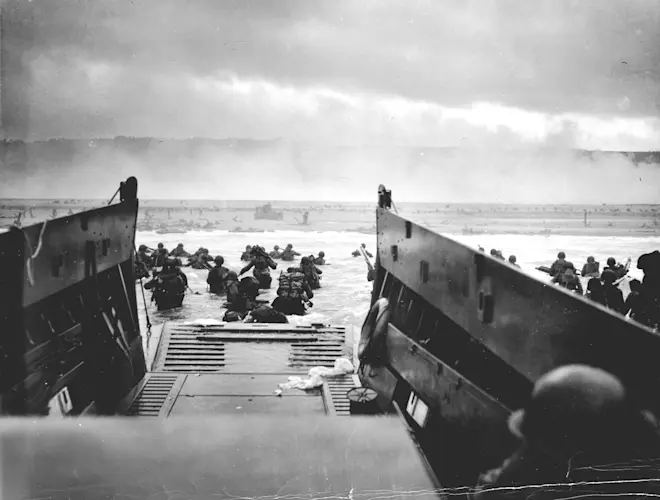 De landing van de geallieerden in Normandië op 6 juni 1944 - Wikipedia