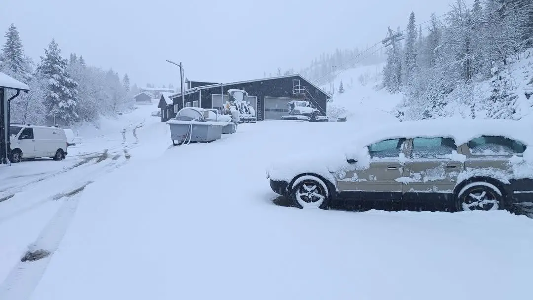 Sneeuw in het skigebied van Vemdalsskalet - Maartje Kampjes