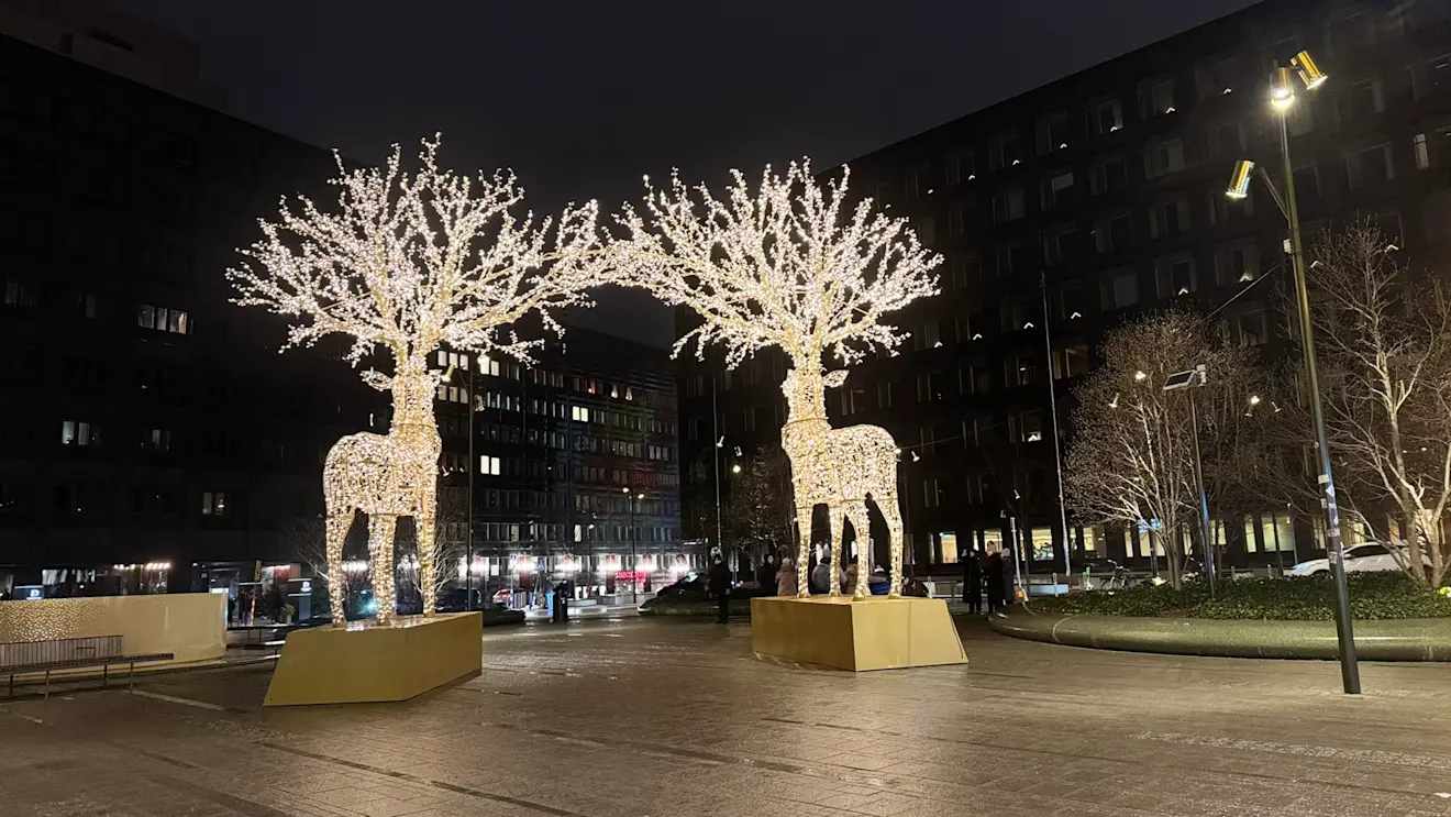 Ook in Stockholm liggen de temperaturen boven nul - Jolanda Bakker