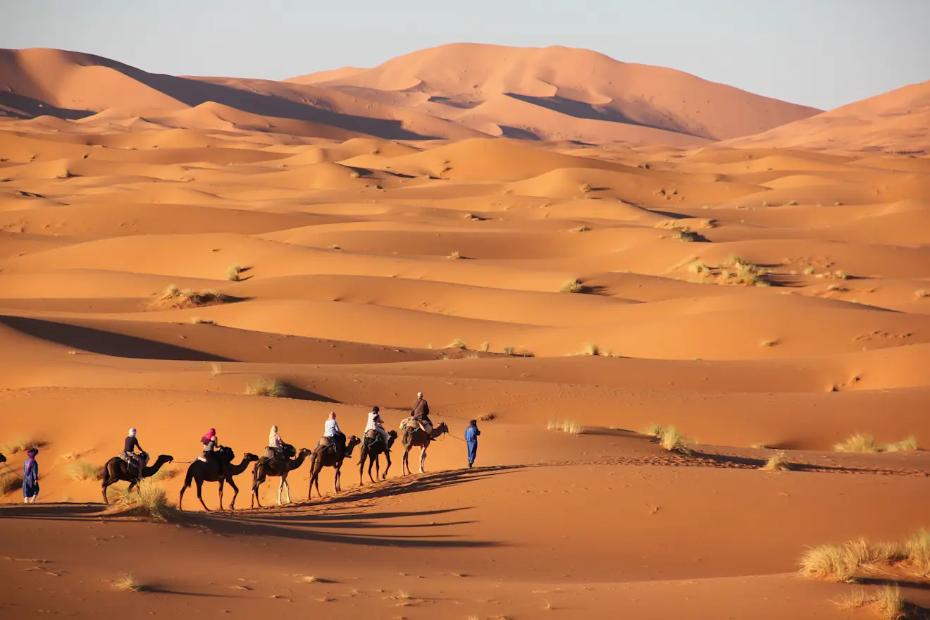 De zandduinen van Erg Chebbi - Wikipedia