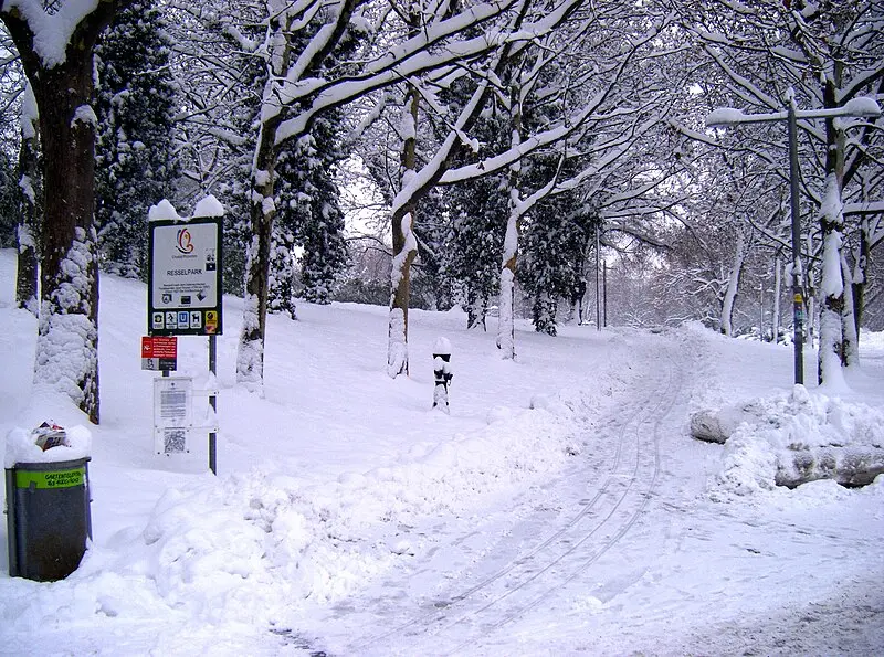 Sneeuw in Wenen - Janos Korom