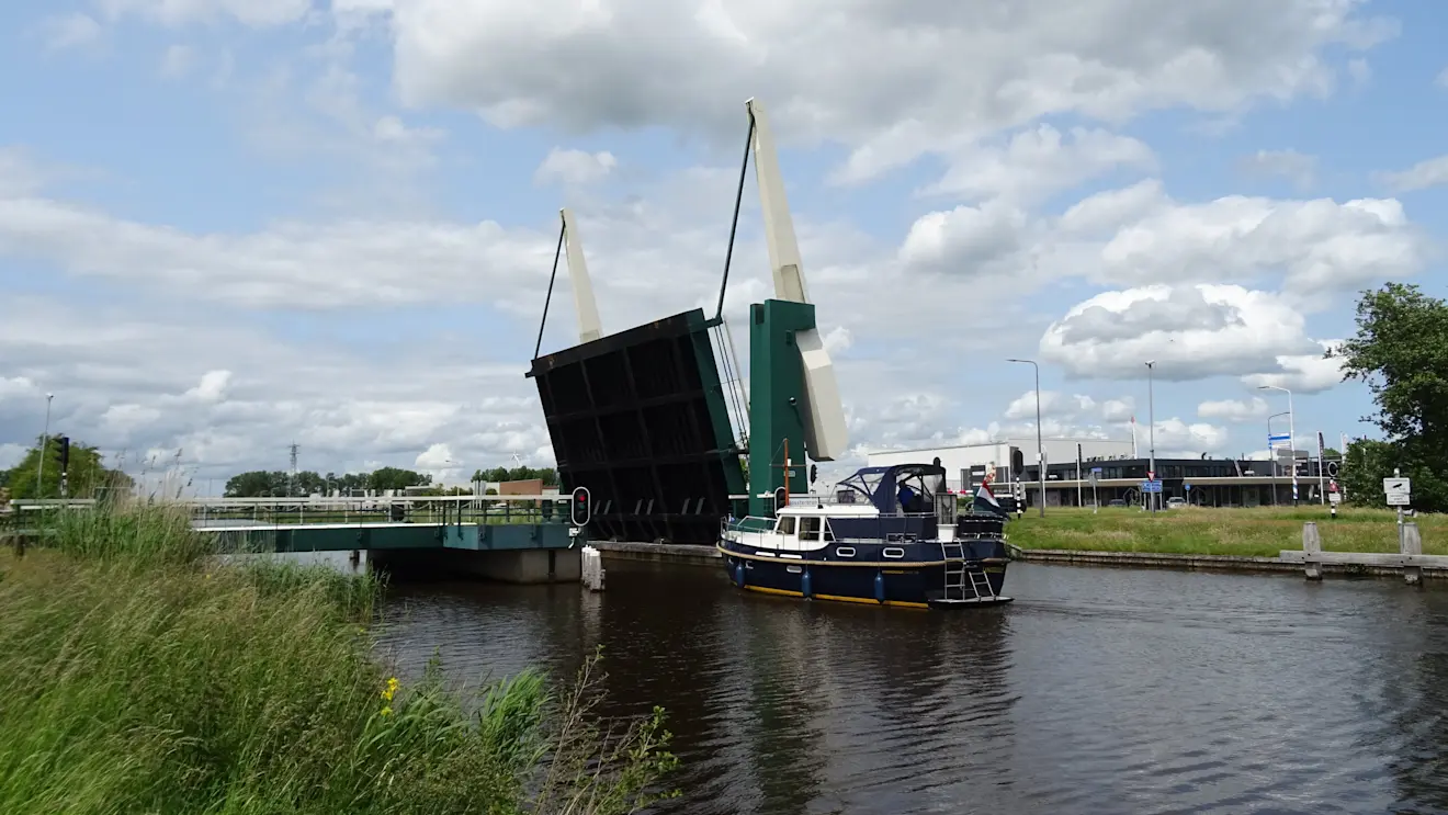 Varen op de Friese wateren - Albert Thibaudier