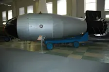 De replica van de Tsar Bomba zoals deze in het Atoommuseum in Sarov te vinden is - Croquant / Wikimedia Commons (CC BY-SA 3.0)