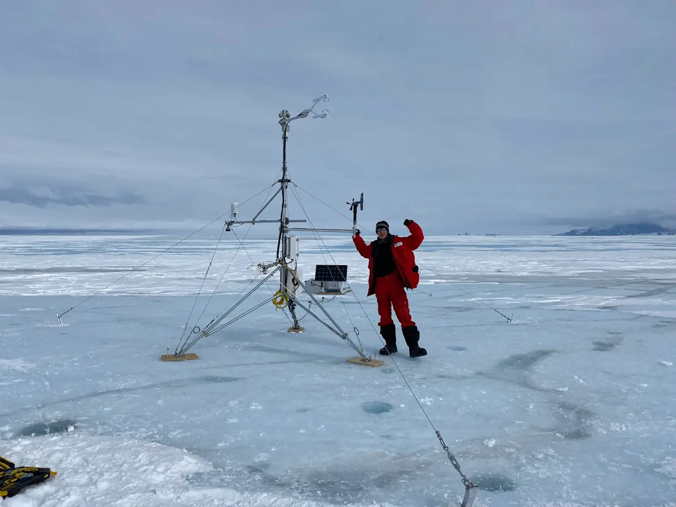 Het weerstation staat - Daan van den Broek