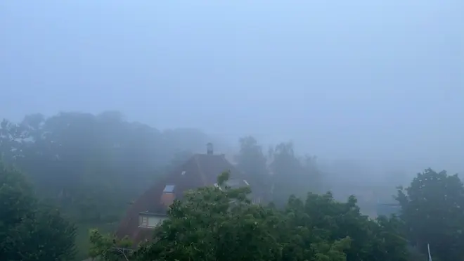 Wageningen ontwaakte vanochtend in de mist - Jordi Bloem