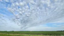 Fraaie wolkenstructuren - Jannine Sanders