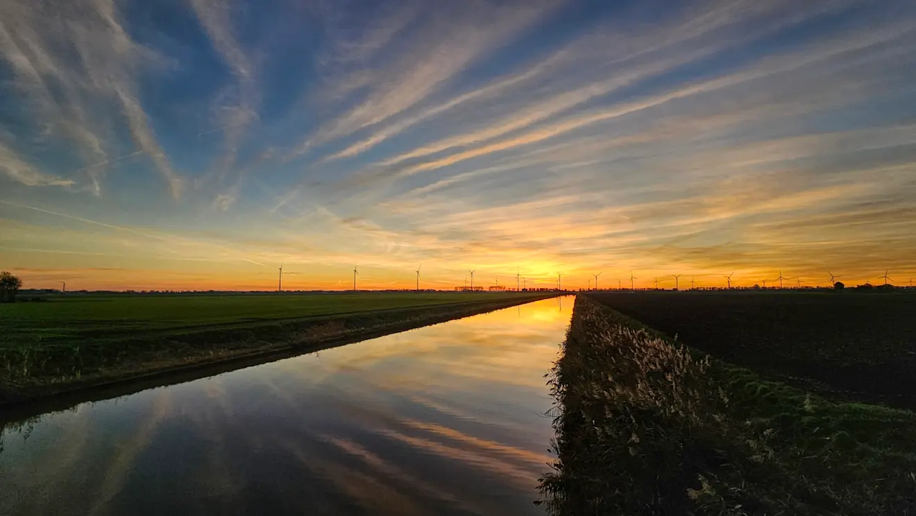 Ochtendgloren in de buurt van Dronten - Jannine Sanders
