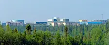 Het stadje Inuvik in het hoge noorden van Canada is de afgelopen tijd al door diverse hittegolven getroffen - Daniel Case