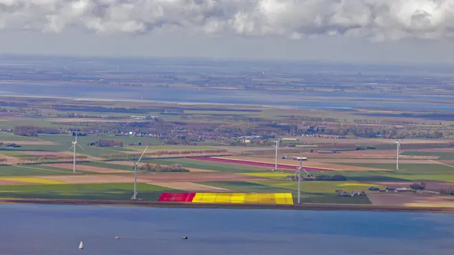 Vanuit de Cessna bij Voorne aan Zee - Simone Wiersma