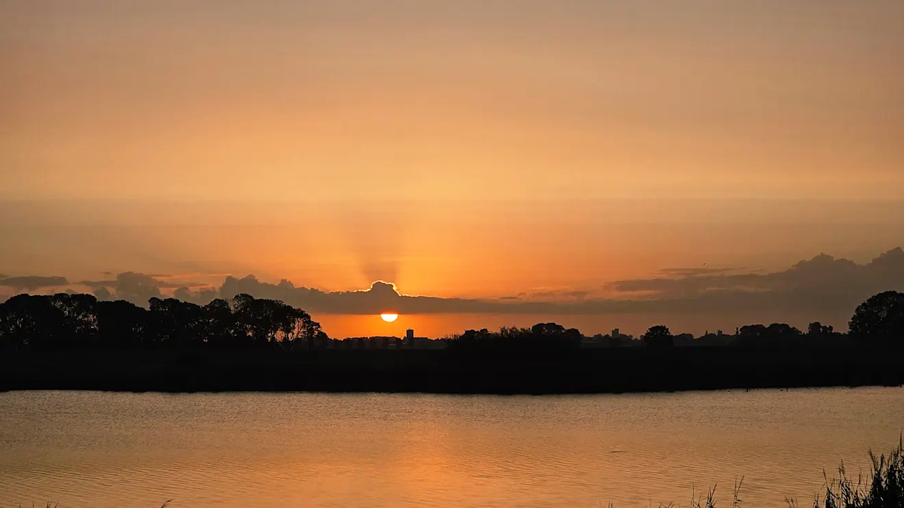 Bosbrandrook boven Vossemeer - Jannine Sanders