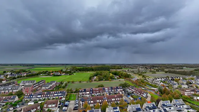 Buien boven Zuidwest-Nederland - Simone Wiersma