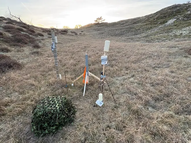 De meetopstelling in Bol 2 - Pieter Bliek