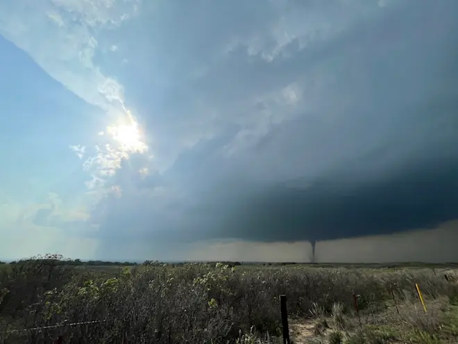 Een tornado in de VS - Tjitske Wiebenga