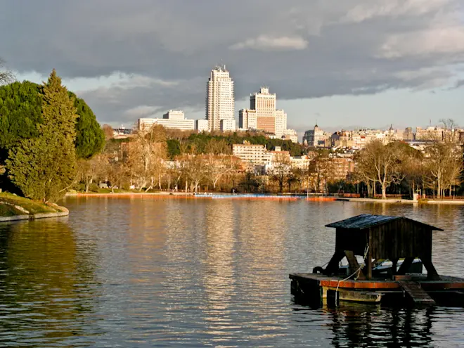 Madrid, gezien vanuit Casa de Campo - Hakan Svenson