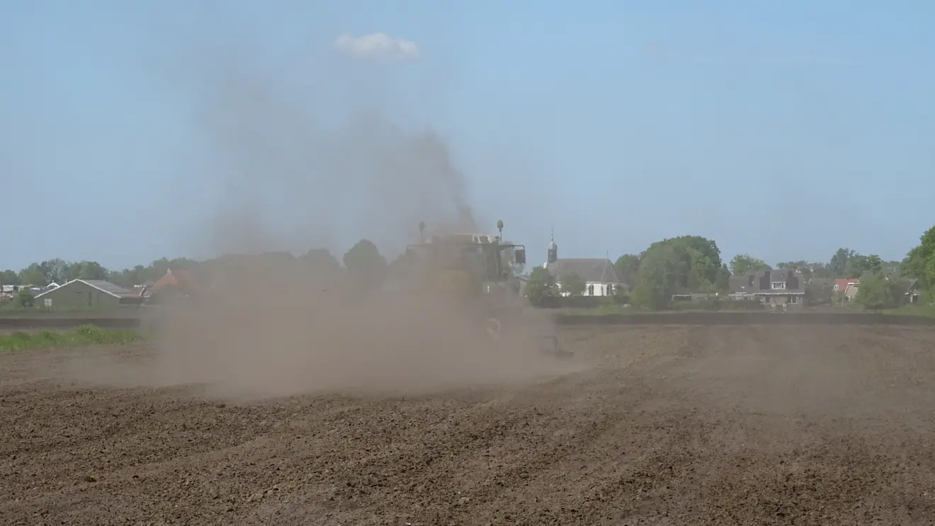 Droogte in Friesland - Albert Thibaudier