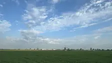 In de lucht boven Nederland waren vanochtend veel onrustige wolkjes te zien - Jolanda Bakker