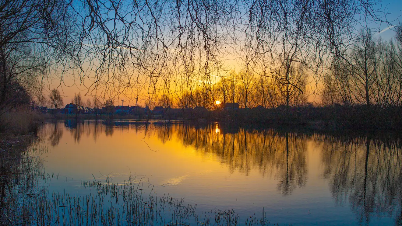 Zonsopkomst in Meteren - Ab Donker