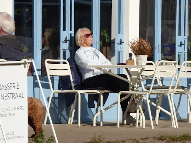 Nog één keer van de nazomer genieten - Chris Meewis.