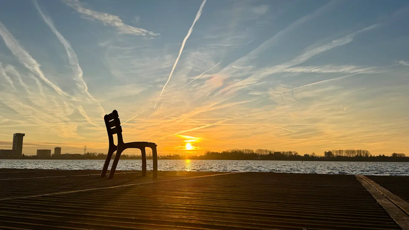 In het zuidwesten van Nederland scheen vanochtend bij het krieken van de dag de zon - Jolanda Bakker.