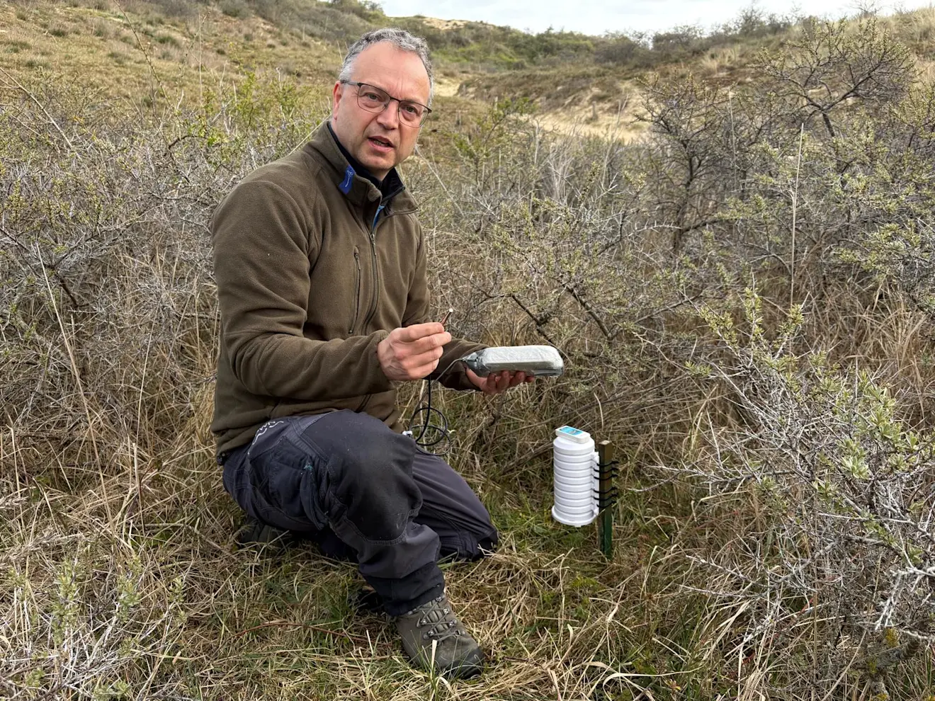 Pieter Bliek in duinpan Natuur en Bos 2 - Pieter Bliek