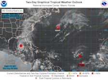 Helene en Isaac - National Hurricane Center