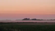 Ochtendnevel boven Texel - Frans Alderse Baas