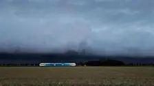 Een indrukwekkende shelfcloud nadert Roodeschool - Jannes Wiersema