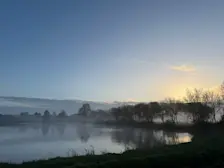 Zonsopkomst in de buurt van Montfort - Thieu Smeets